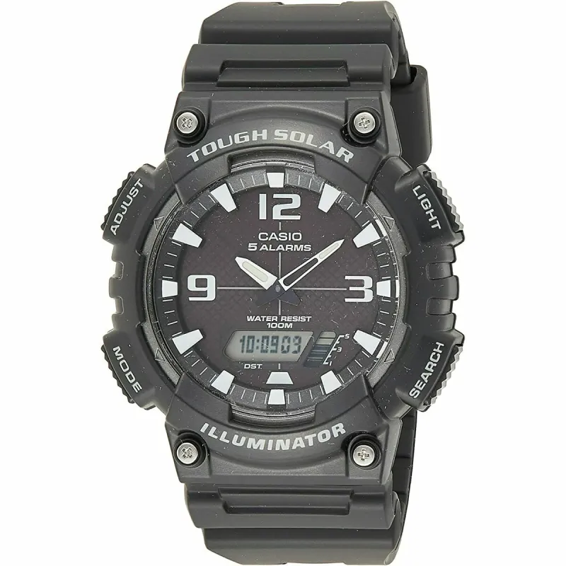 Unisex Kell Casio AQ-S810W-1AVEF Must (Ø 48 mm) (Ø 47 mm)