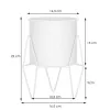 GA0163 METAL FLOWER STAND