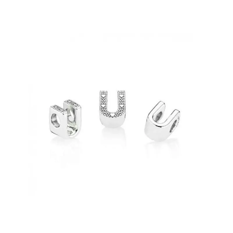 Naisten helmet Pandora LETTER T SILVER Hopeinen