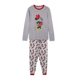 Pyjamat Minnie Mouse Harmaa Nainen