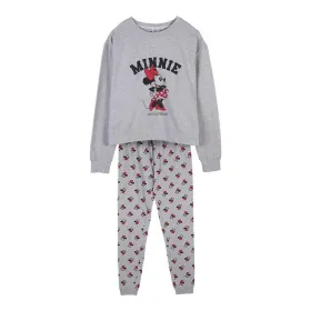 Pyjamat Minnie Mouse Nainen Harmaa