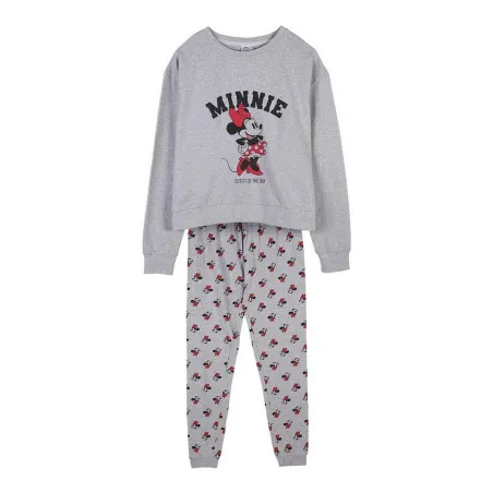 Pyjamat Minnie Mouse Nainen Harmaa