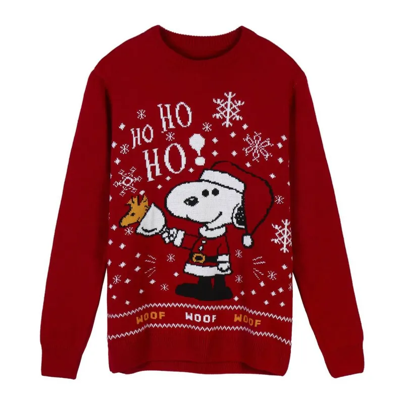 Sviiter, meeste ja naiste Snoopy Punane