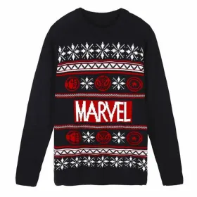 Свитер унисекс Marvel Темно-синий