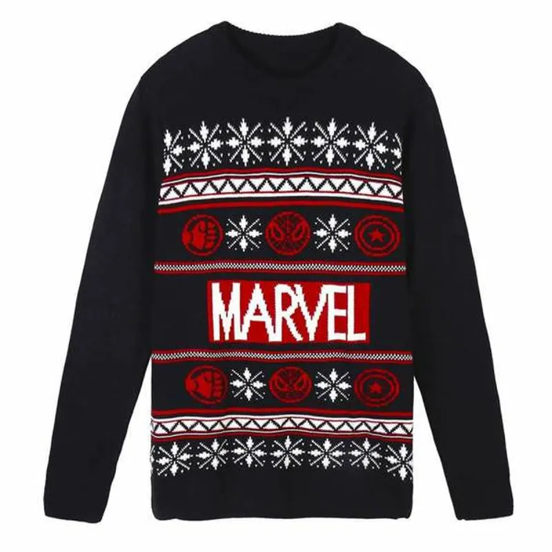 Uniseksinis megztinis Marvel Tamsiai mėlyna