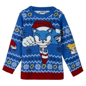 Uniseksinis megztinis Sonic Mėlyna