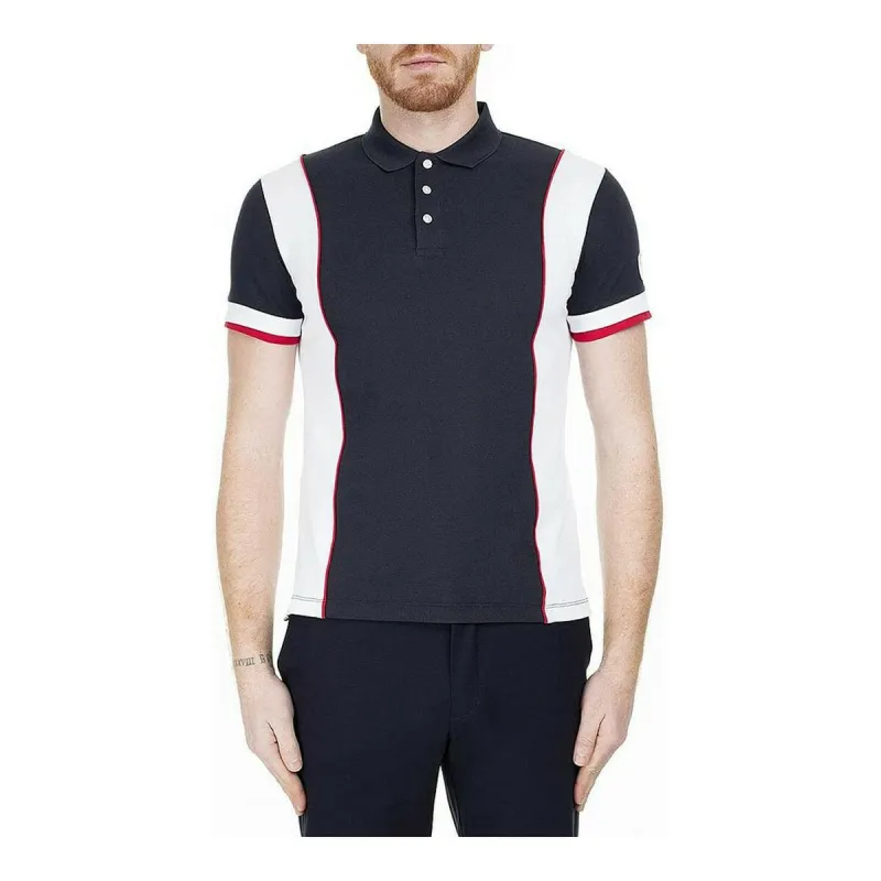 Miesten lyhythihainen poolopaita Armani Jeans  C1578 Laivasto