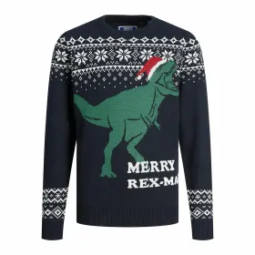 Uniseksinismegztinis Jack & Jones T REX Tamsiai mėlyna