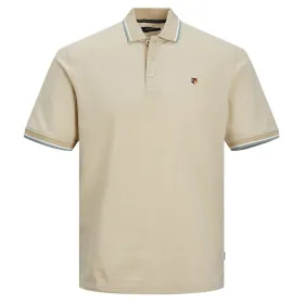Miesten lyhythihainen poolopaita Jack & Jones JPRBLUWIN POLO SS NOOS 12169064 Beige