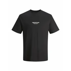 Miesten T-paita Jack & Jones JORVESTERBRO TEE SS 12240121 Musta