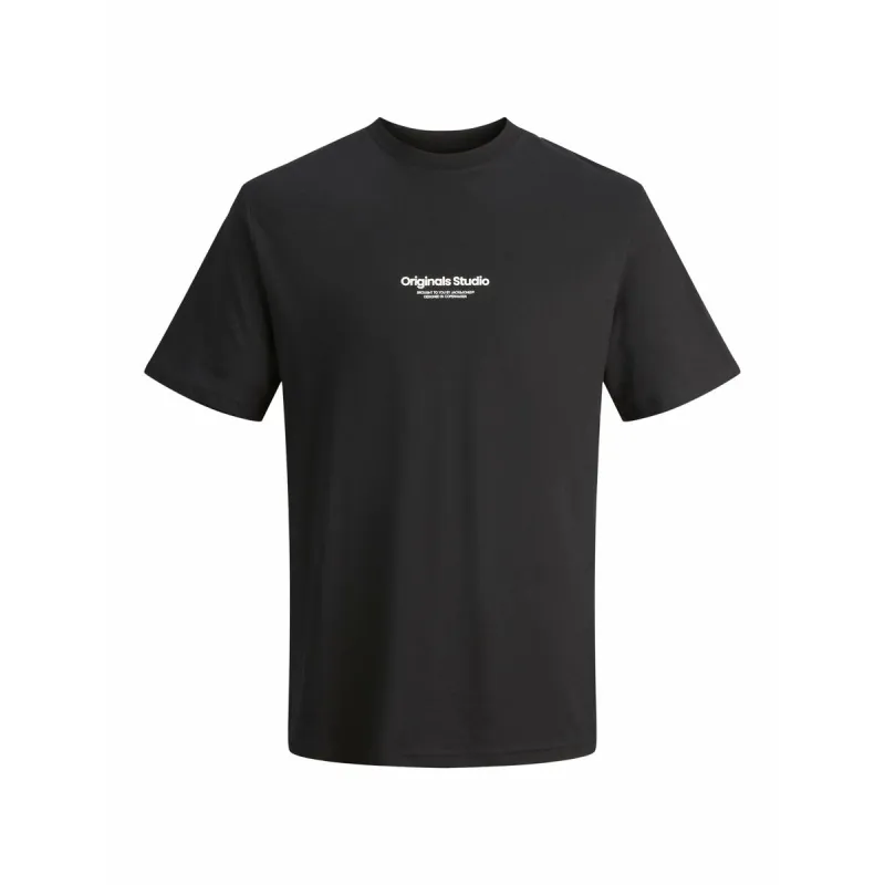 Miesten T-paita Jack & Jones JORVESTERBRO TEE SS 12240121 Musta
