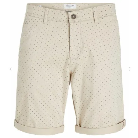Šortsid Jack & Jones JPSTBOWIE SHORTS SA PRINTER MID 12230336 Beež