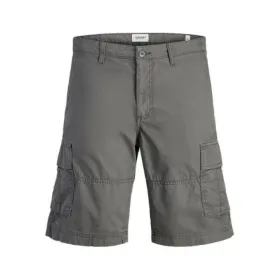 Šorti Jack & Jones JPSTCOLE MATEOCARGO SHORT MID SN 12274389 Pelēks