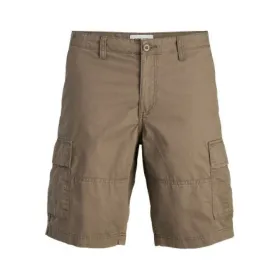 Šorti Jack & Jones JPSTCOLE MATEO CARGO SHORT MID 12274389 Brūns