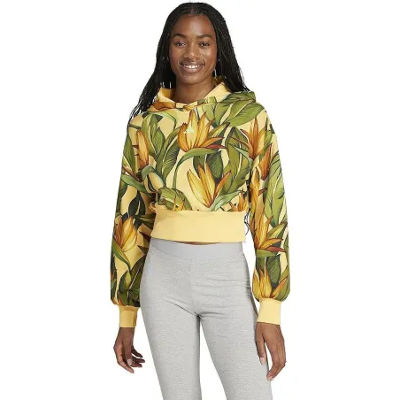 Women’s Hoodie Adidas FARM HOODIE JD6282 Yellow