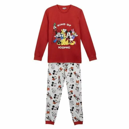 Pižama Mickey Mouse Raudona