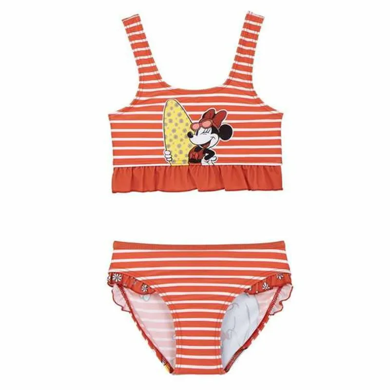 Bikiinid Minnie Mouse Punane
