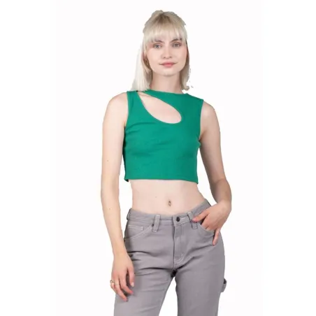 Women's Sleeveless T-shirt 24COLOURS Green