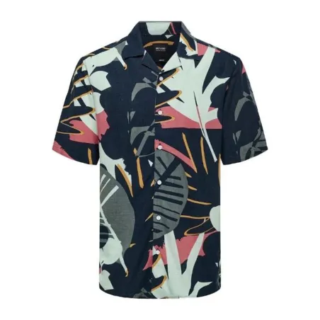 Shirt Only & Sons Onsbertil Reg Navy Blue