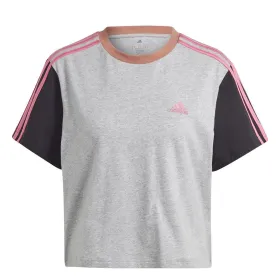 Naisten T-paita Adidas 3S Cr