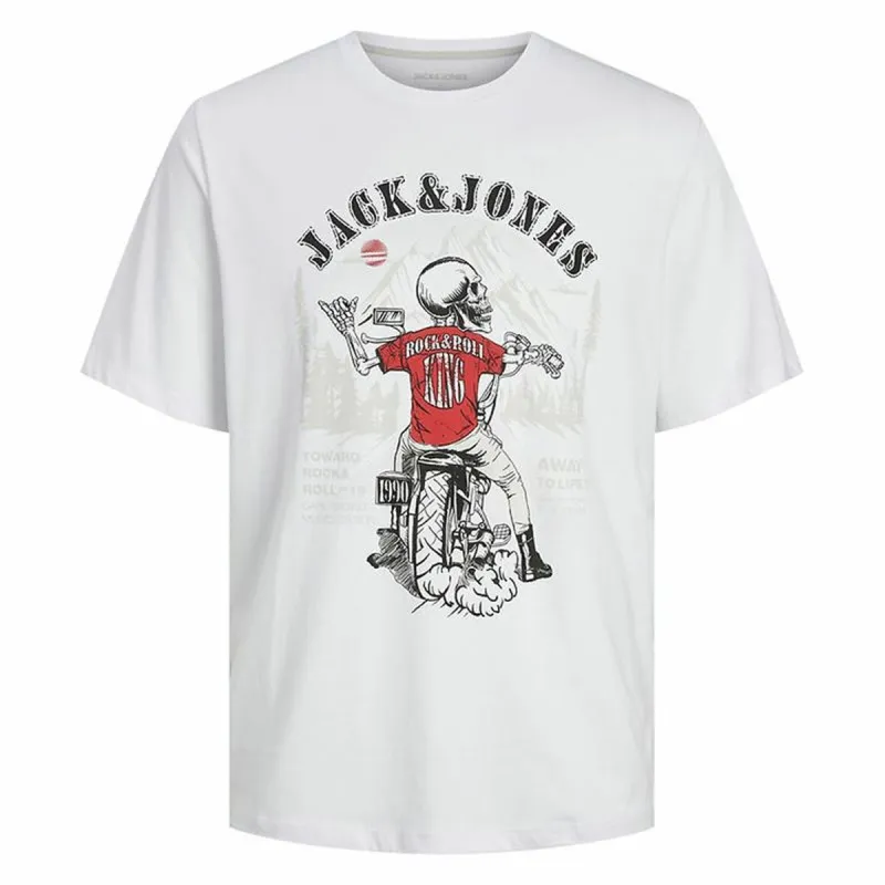 Miesten T-paita Jack & Jones skull Rock Crew