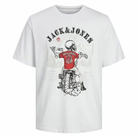 Miesten T-paita Jack & Jones skull Rock Crew