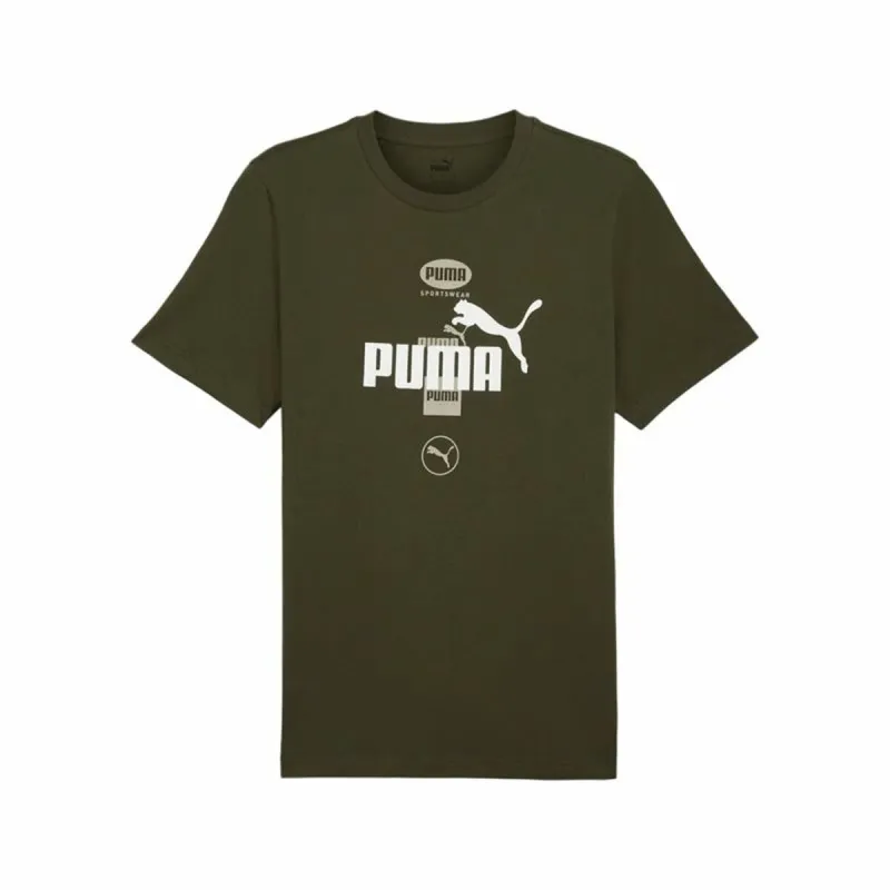 Vīriešu Krekls ar Īsām Piedurknēm Puma Puma Power Graphic