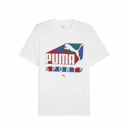 Miesten T-paita Puma Valkoinen