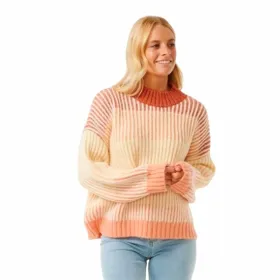 Naisten huputon collegepaita Rip Curl Soleil Rib Knit Crew