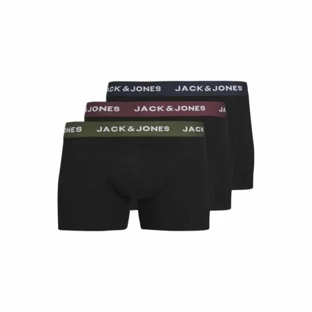 Мужские боксеры Jack & Jones Jacaron Solid Trunks Чёрный