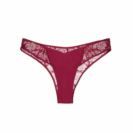 Panties Black Limba Caudel  Red Maroon