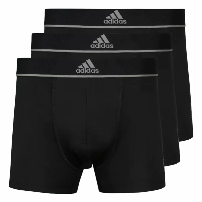 Meeste bokserid Adidas Active Micro Flex Eco Must 3 Ühikut