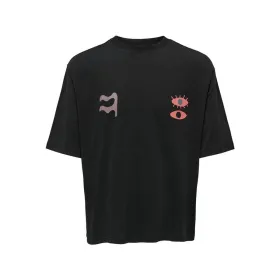 Miesten T-paita Only & Sons Onslenny Ovz Element Musta