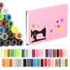 Sewing thread set Springos HA7242, 39 pcs, for sewing machines and hand sewing