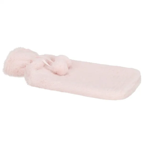 Rubber Hot Water Bottle with Plush Cover Hand Warmer Springos HA5250 2L