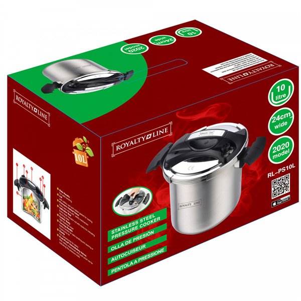 Slow Cooker Royalty Line PS10 10 L Ø 22 cm