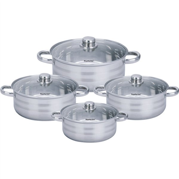 Cookware Royalty Line SP8 Steel 8 Pieces