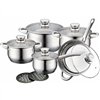 Cookware Royalty Line 1232 Steel 12 Pieces