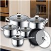 Cookware Royalty Line 1232 Steel 12 Pieces