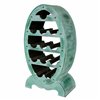 Bottle rack Alexandra House Living Green Wood 27 x 85 x 46 cm 12 bottles