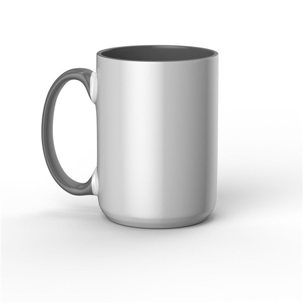 Customisable Mug for Cutting Plotter Cricut 2009330 White Grey 425 ml