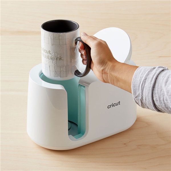 Customisable Mug for Cutting Plotter Cricut 2009330 White Grey 425 ml