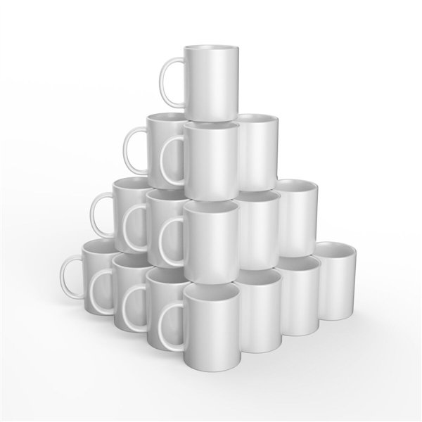 Customisable Mug for Cutting Plotter Cricut 2008945 White (36 Units)