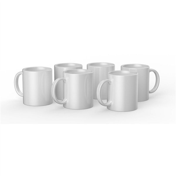 Customisable Mug for Cutting Plotter Cricut 2008942 White (6 Units)