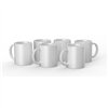 Customisable Mug for Cutting Plotter Cricut 2008942 White (6 Units)