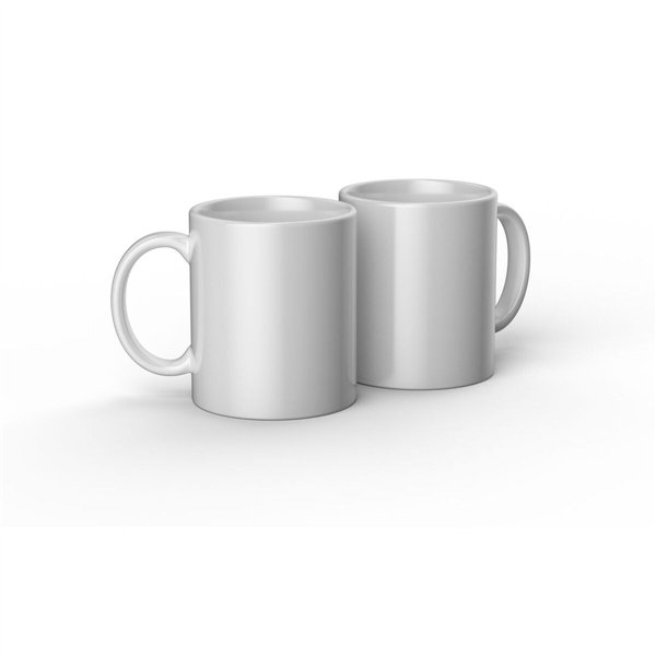 Customisable Mug for Cutting Plotter Cricut 12 Oz White (2 Units)