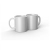 Customisable Mug for Cutting Plotter Cricut 12 Oz White (2 Units)