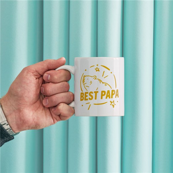 Customisable Mug for Cutting Plotter Cricut 12 Oz White (2 Units)