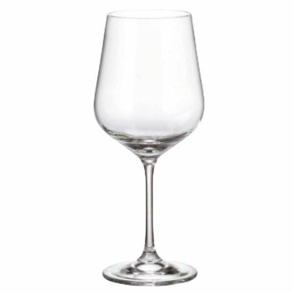 Wine glass set Bohemia Crystal Sira 580 ml Multicolour 6 Pieces 4 Units