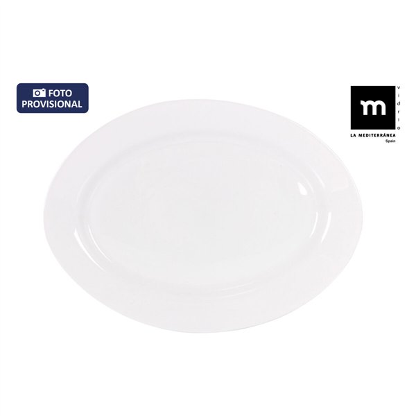 Serving Platter La Mediterránea Temara Multicolour 12 Units